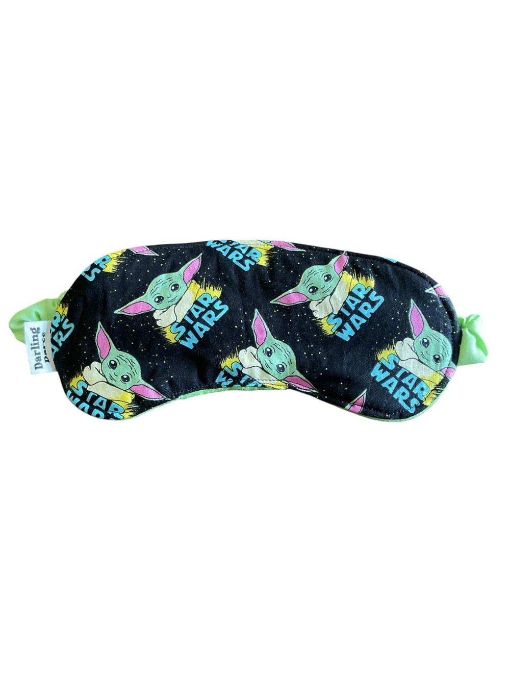 Star Wars Baby Yoda Grogu Print Kids Sleep Mask